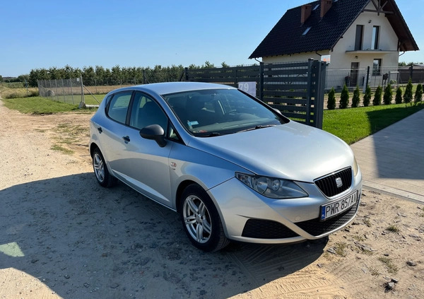 Seat Ibiza cena 15500 przebieg: 118000, rok produkcji 2008 z Piaski małe 11